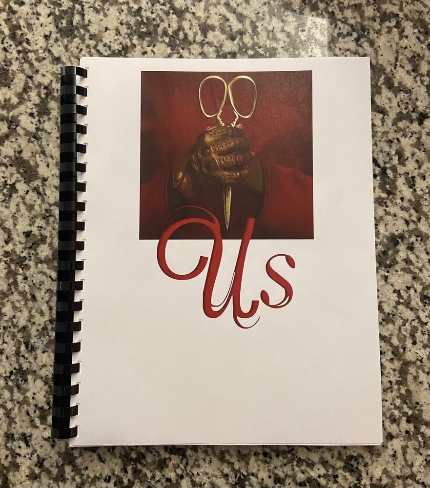 US Horror Movie Script Reprint Full Screenplay Script