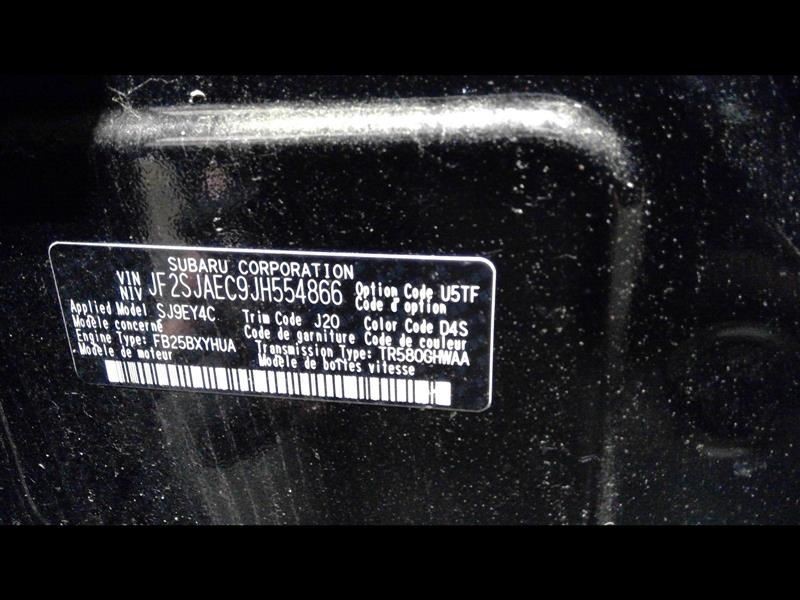 Information Display Screen 2018 Subaru Forester 85263SG010