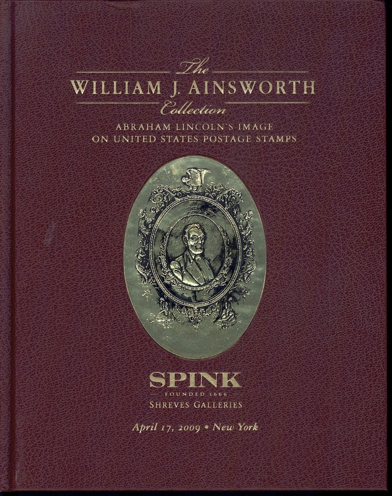 Auction Catalog: Spink William Ainsworth Collection. April 2009. Hardbound