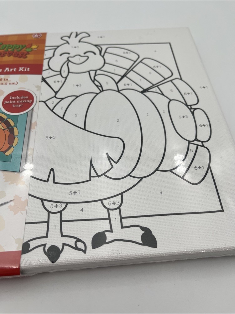 Happy Harvest Canvas Art Kit (Turkey)