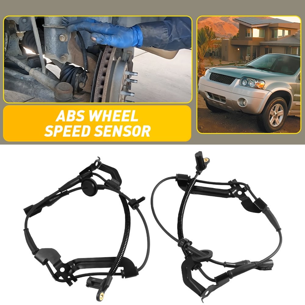2pcs Left+Right ABS Wheel Speed Sensor XLS XLT For 2001-2008 Ford Escape EOOH