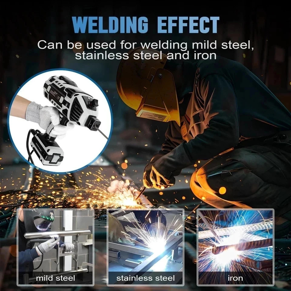 Saker Portable Electric Welding Machine,110V Portable Welder Handheld with IG