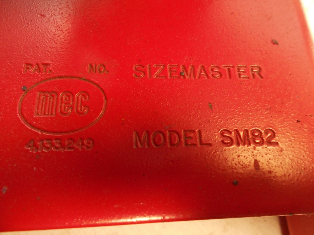 mec 12ga size master shot shell reloading press + some extras