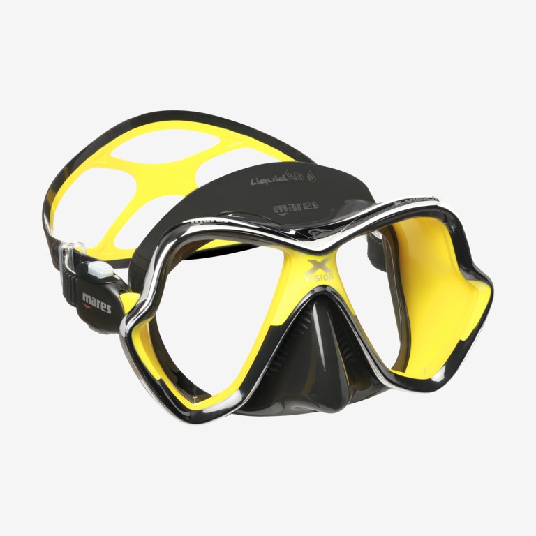 Mares X-Vision Liquidskin Chrome Mask