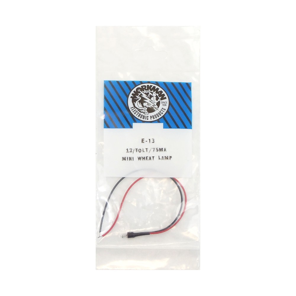 Twinpoint E13 Workman - E-13 Mini 12 Volt Wheat Lamp -  75 Mah Sub-Miniature Rep