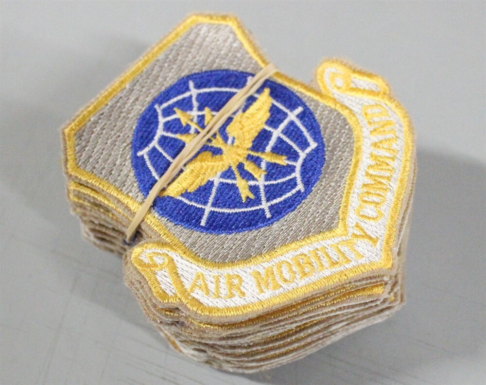 USAF Air Force Patch: Air Mobility Command - Lot of 20