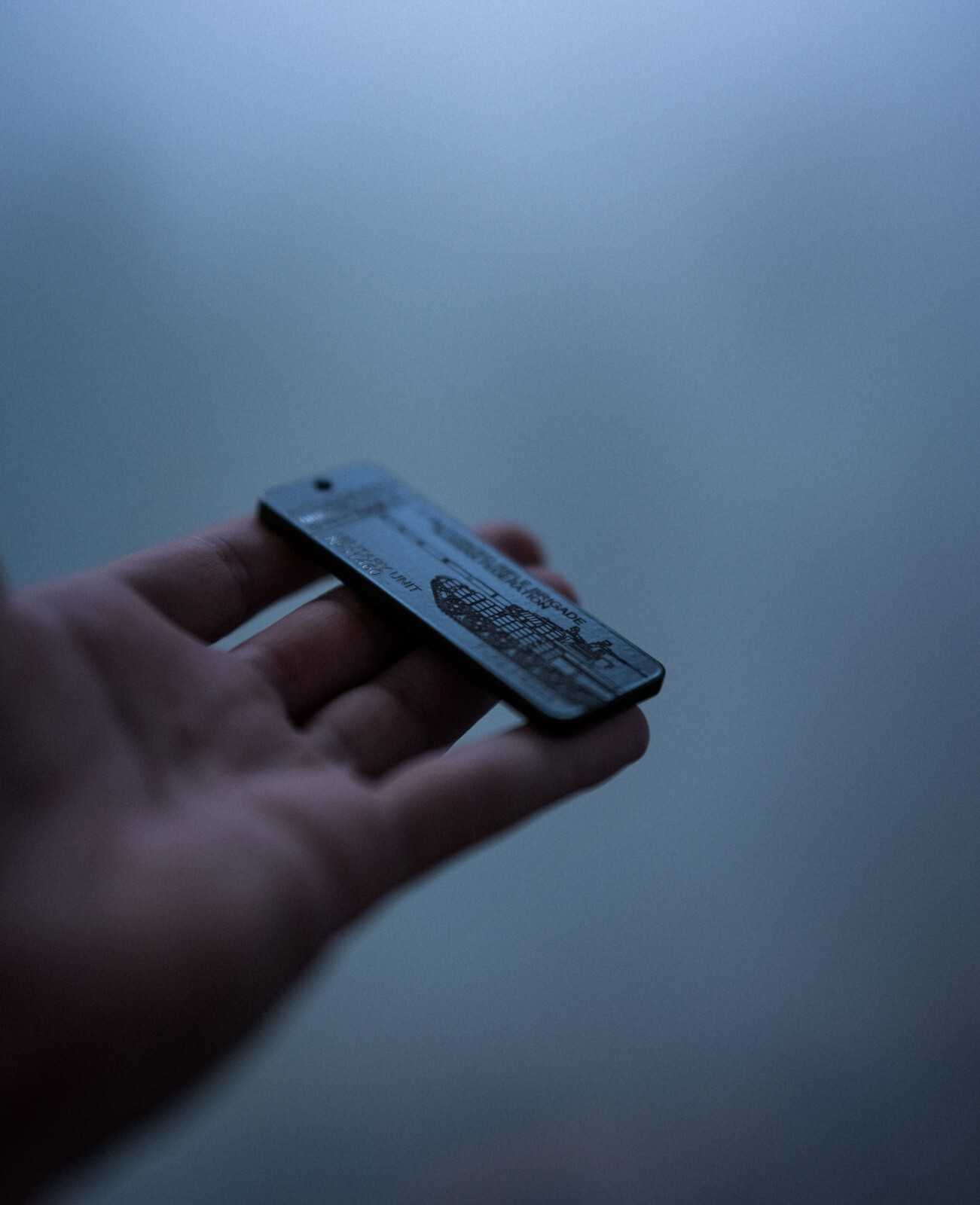 Crafted in Ukraine from Recycled Material, Engraved Custom Keychain, Metal Art