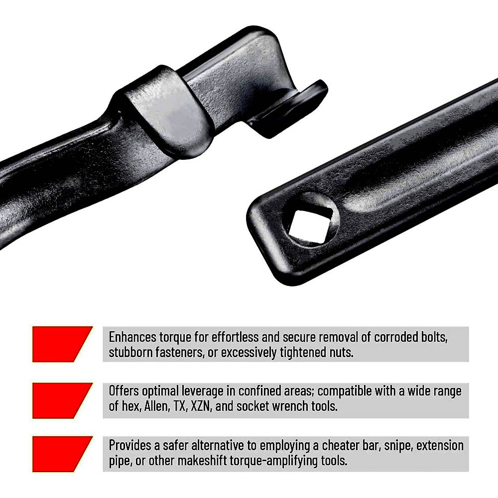 Universal Wrench Extender Tool Bar Extra Long Torque Wrench Extension Hand Tools