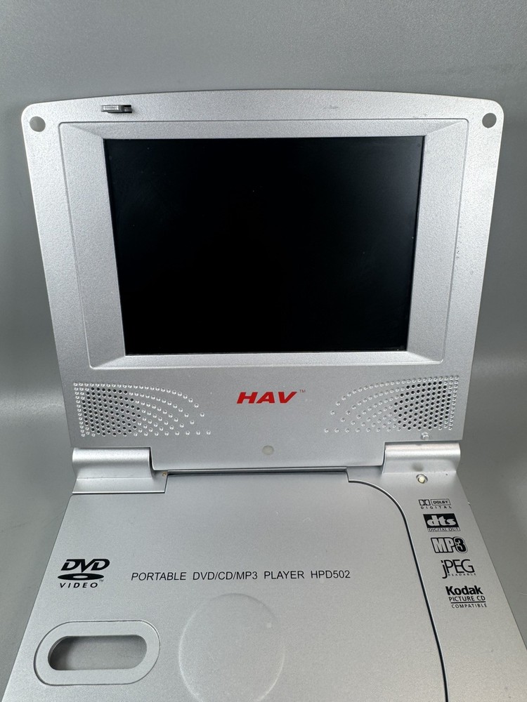 HAV HPD502 Portable DVD/CD/MP3 Player – Tested & Working