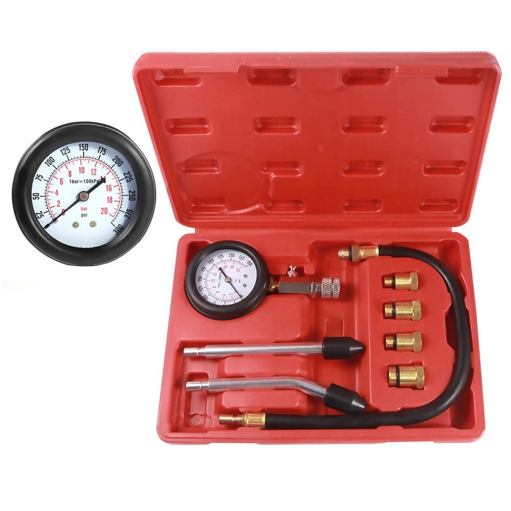 Ultimate 8-Piece Petrol Engine Compression Kit - Easy & Accurate Results