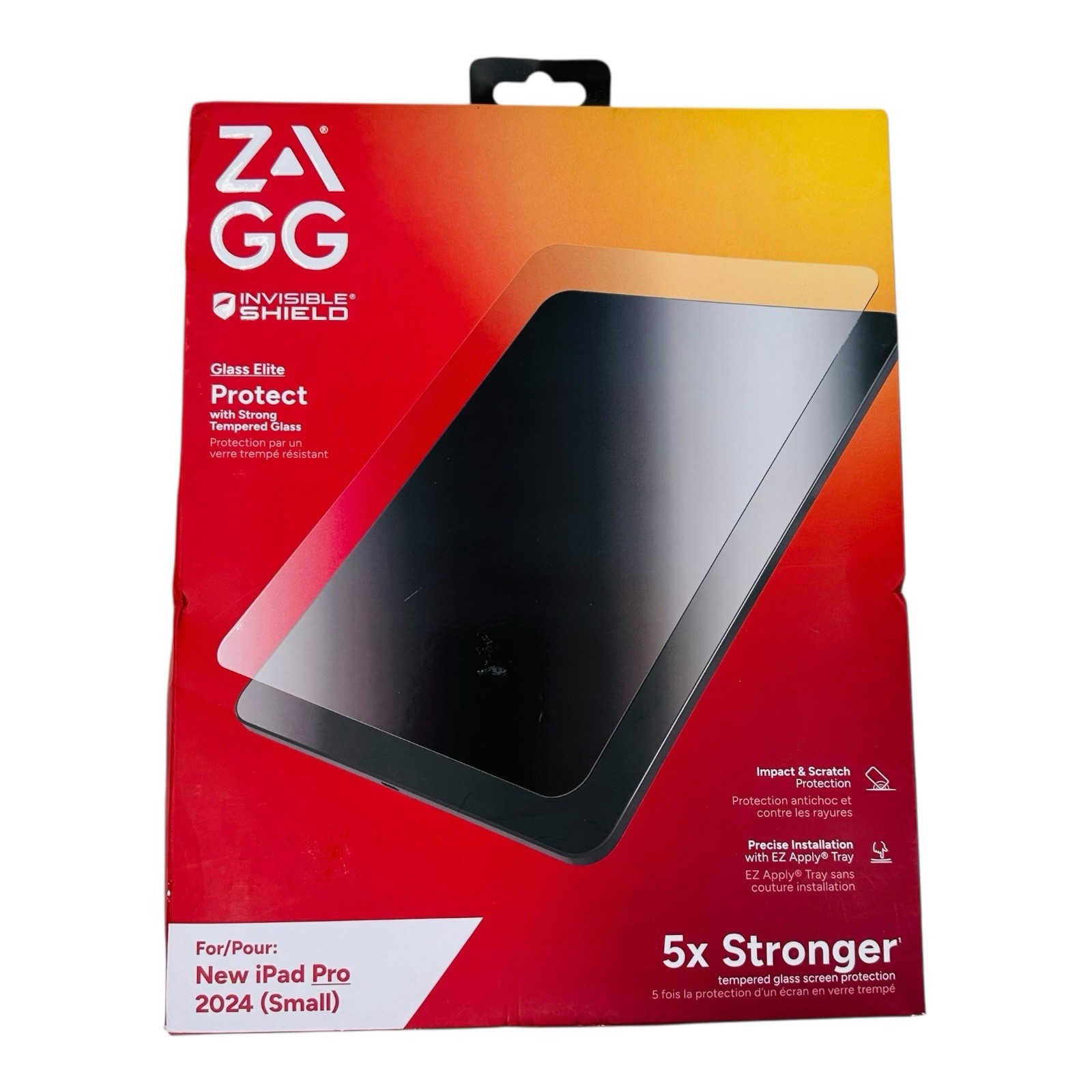 Zagg Invisible Shield Glass Elite Screen Protector for iPad Pro 11" 2024 (Small)