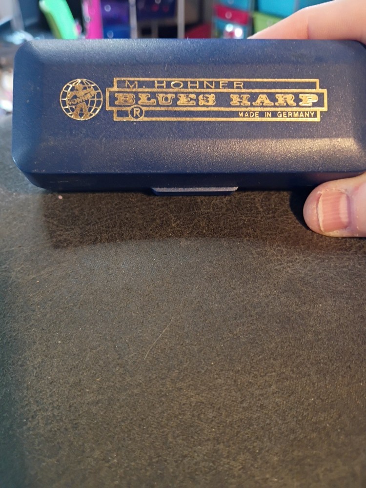 M Hohner Blues Harp Harmonica Made In Germany