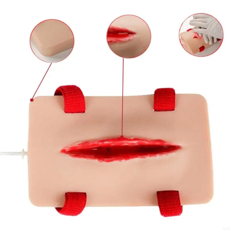 1 Set Educational Wound Packing Trainer Model Arresting Bleeding Practice Model