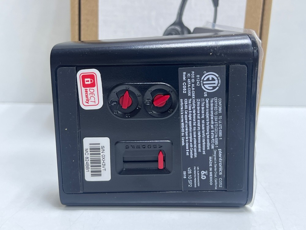 Plantronics CS510 Headset wireless - Black