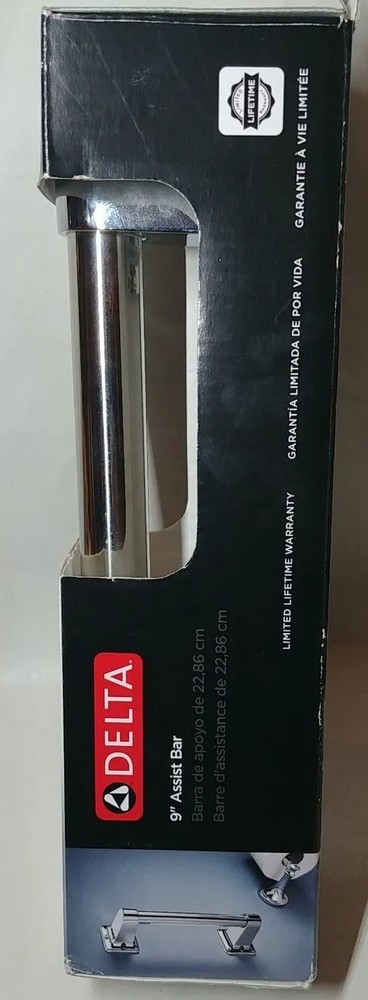 DELTA 9" Assist Bar DF509PC POLISHED CHROME (B2-A10)