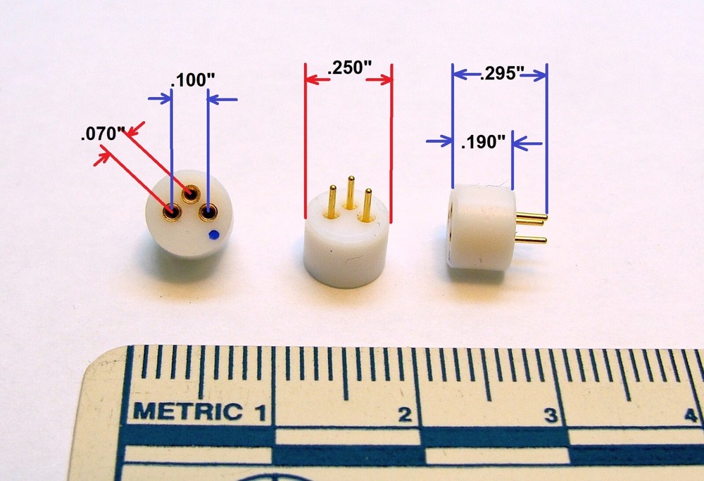 3 Pin Laser Diode, Transistor Electrical Socket TO-5, TO-18 package PC mount