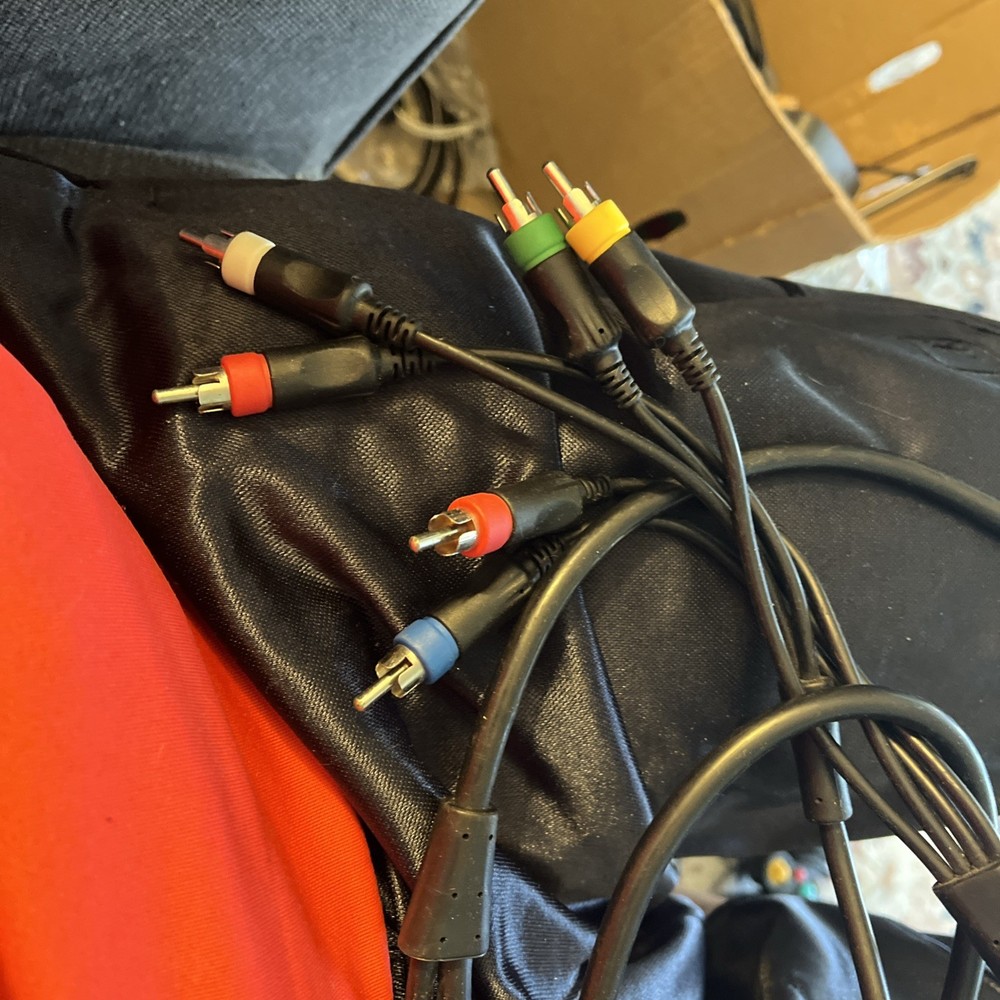 MadKatz HD AV Composite Component Cable For Xbox 360 Works