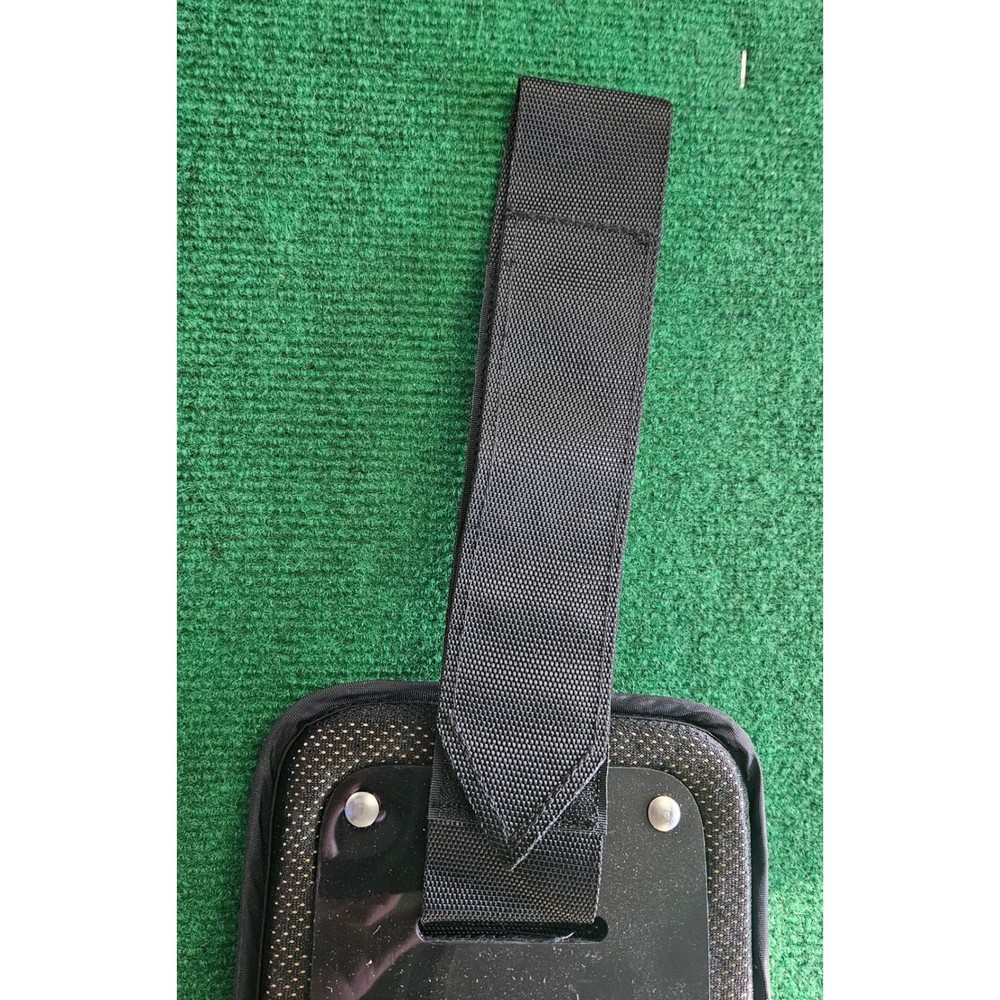 GEAR PRO-TEC Back Belt with Plates Black Adjustable Size M