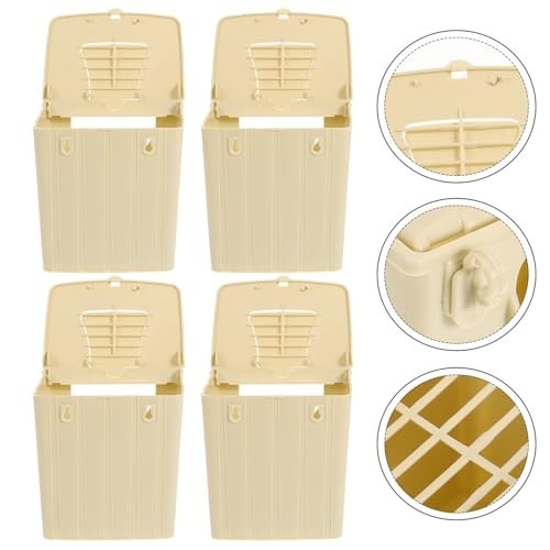 12 Pcs Plastic Bird Nesting Boxes for Small Birds - Indoor Breeding & Hatching H
