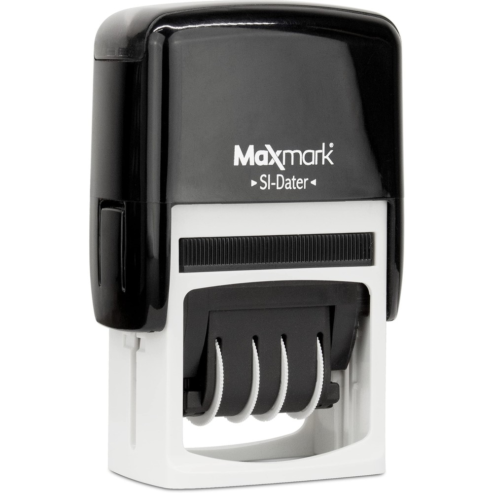 Office Self Inking Date Stamp with Phrase Mailed - Red Ink