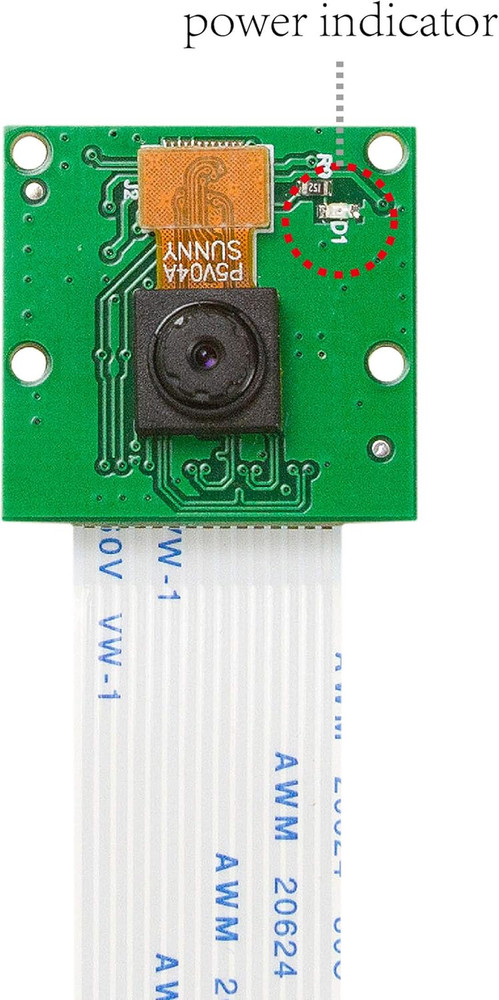 5MP Camera for Raspberry Pi, 1080P HD OV5647 Camera Module V1 for Raspberry Pi5/