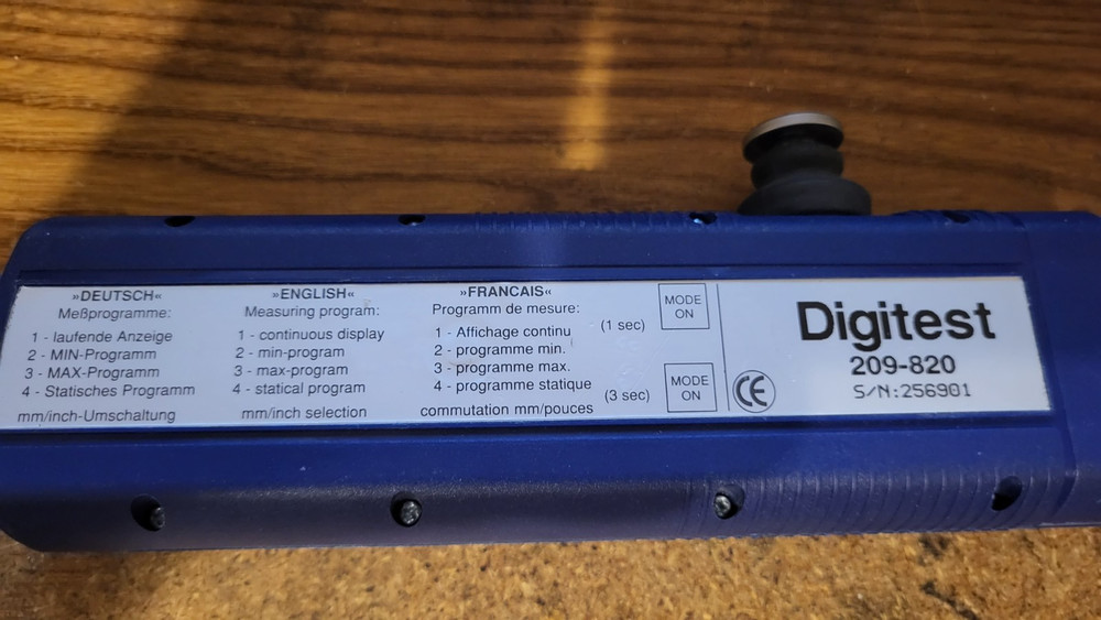 Mitutoyo Digitest caliper 209-820