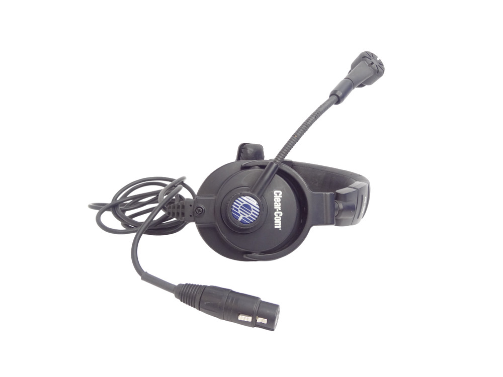 Clear-Com CC-300 Single-Ear Intercom Mic Headset with 4-Pin XLR Connector