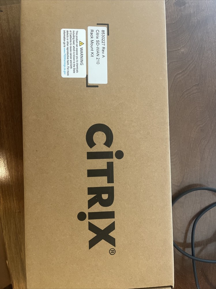 Citrix SD-WAN 210 Rack Mount Kit - 8530227 Rev A