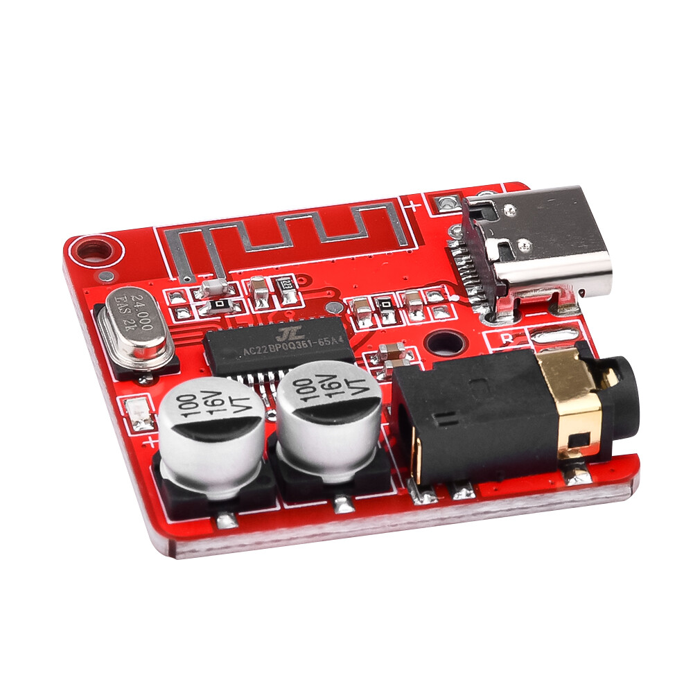 3.7V-5V Mini Bluetooth 5.0 Audio Receiver MP3 Decoder Lossless Amplifier Module