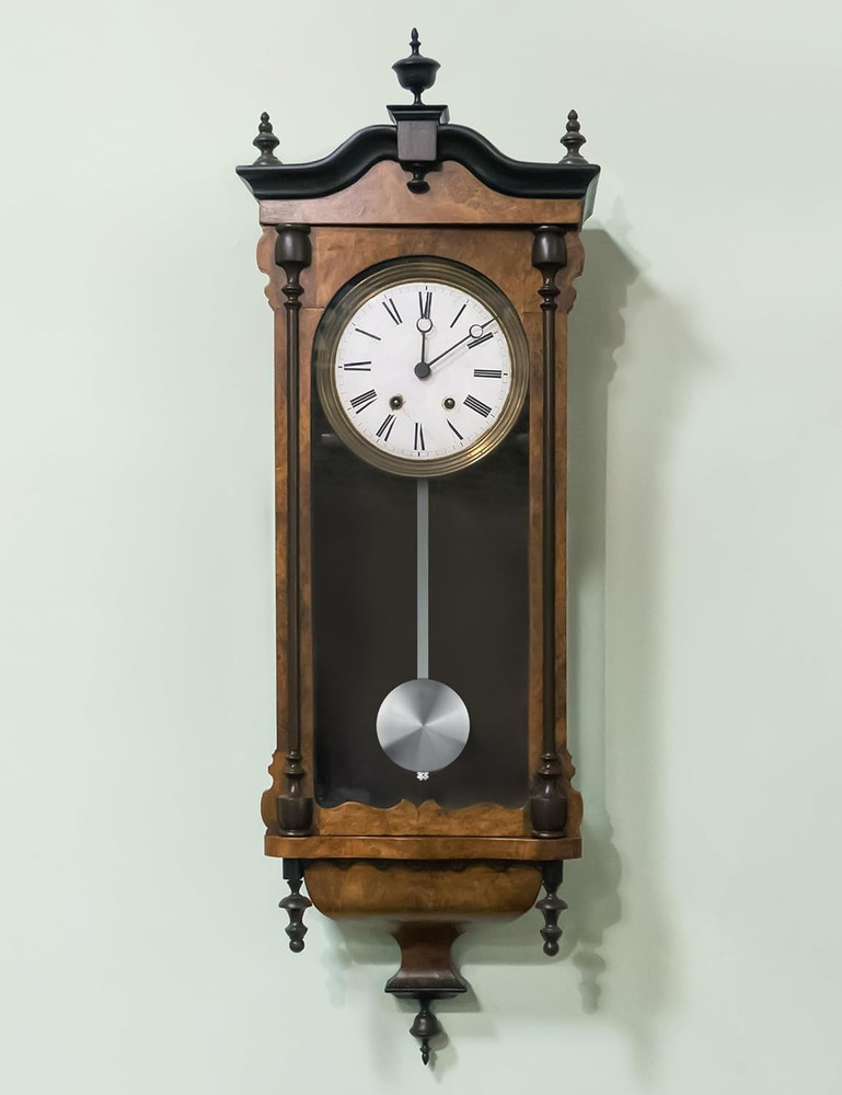 Nihome Quartz Wall Clock Pendulum Replacement Aluminum Traditional Mechanical