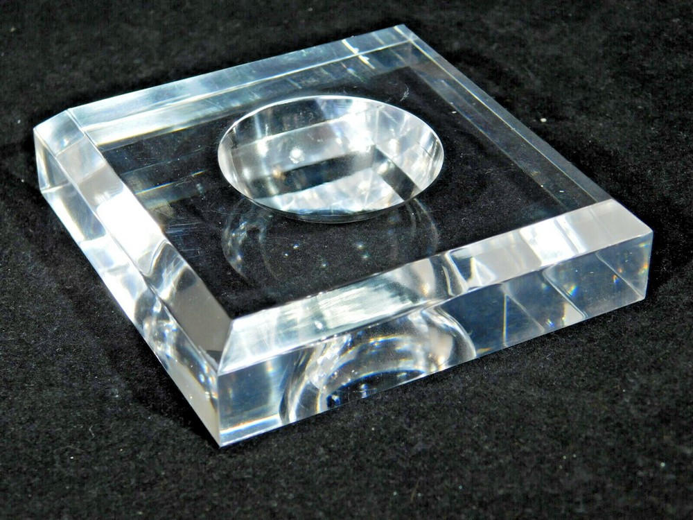 Sphere Display Stand Large Size Clear Lucite