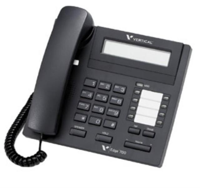 Vertical Communications VW-E700-8B 8 Button Digital Telephone with Backlit Displ