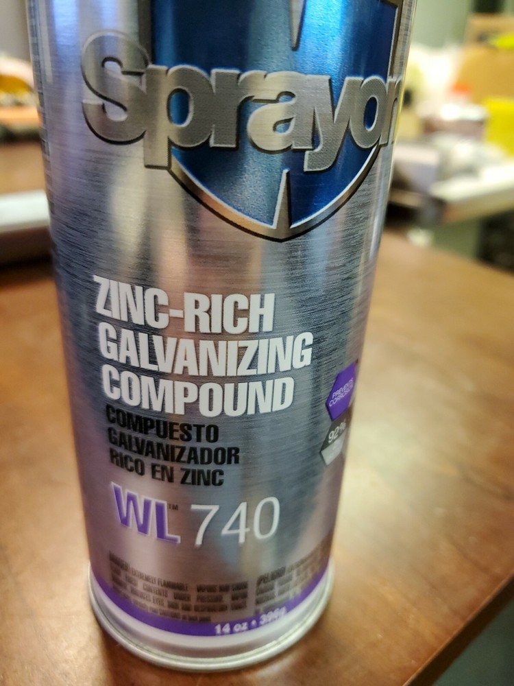 Sprayon WL740 GALVANIZING COMPOUND-14 OZ AREOSOL CAN