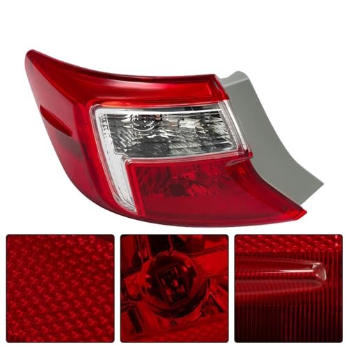 1-Pack LH Tail Light Assembly Replacement for Camry 2012-2014 Driver Side