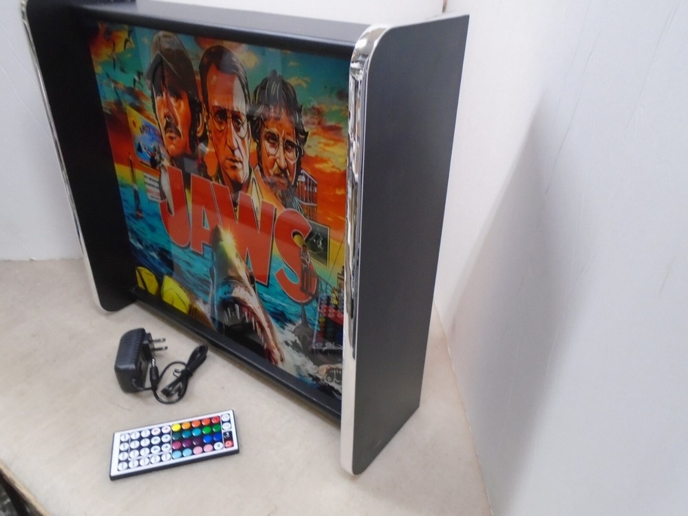 Jaws custom sign Pinball LED Display light box
