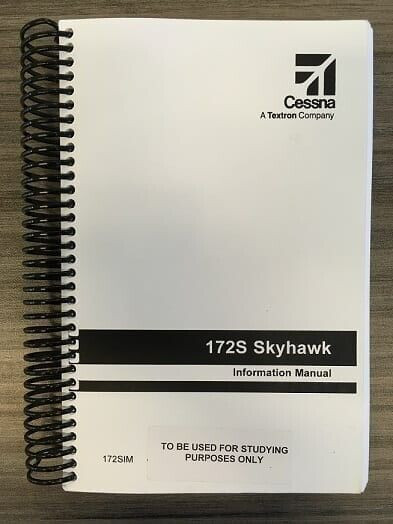 Cessna 172S  POH Information Manual