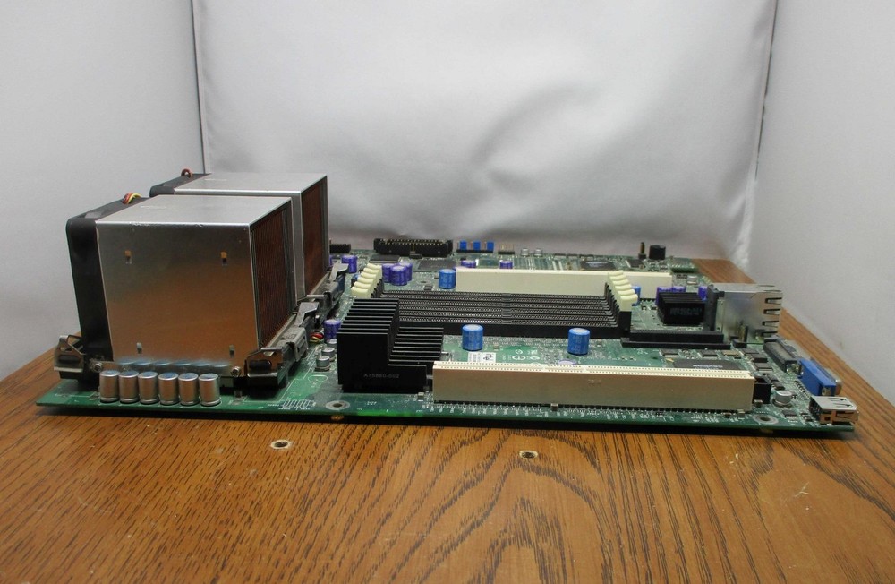 Intel SE7501WV2 Server Motherboard with Dual Xeon Processors Included (untested)