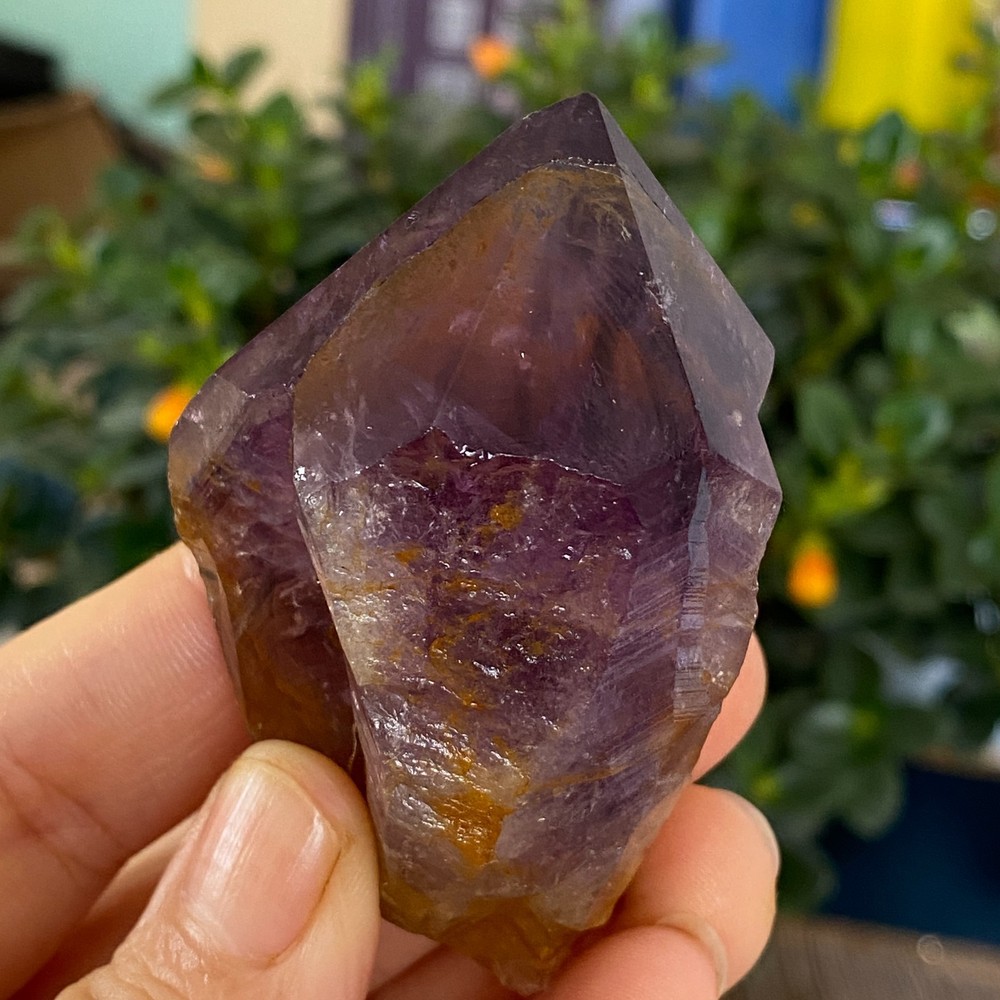 100g Natural Amethyst geode quartz clustercrystal specimen Healing