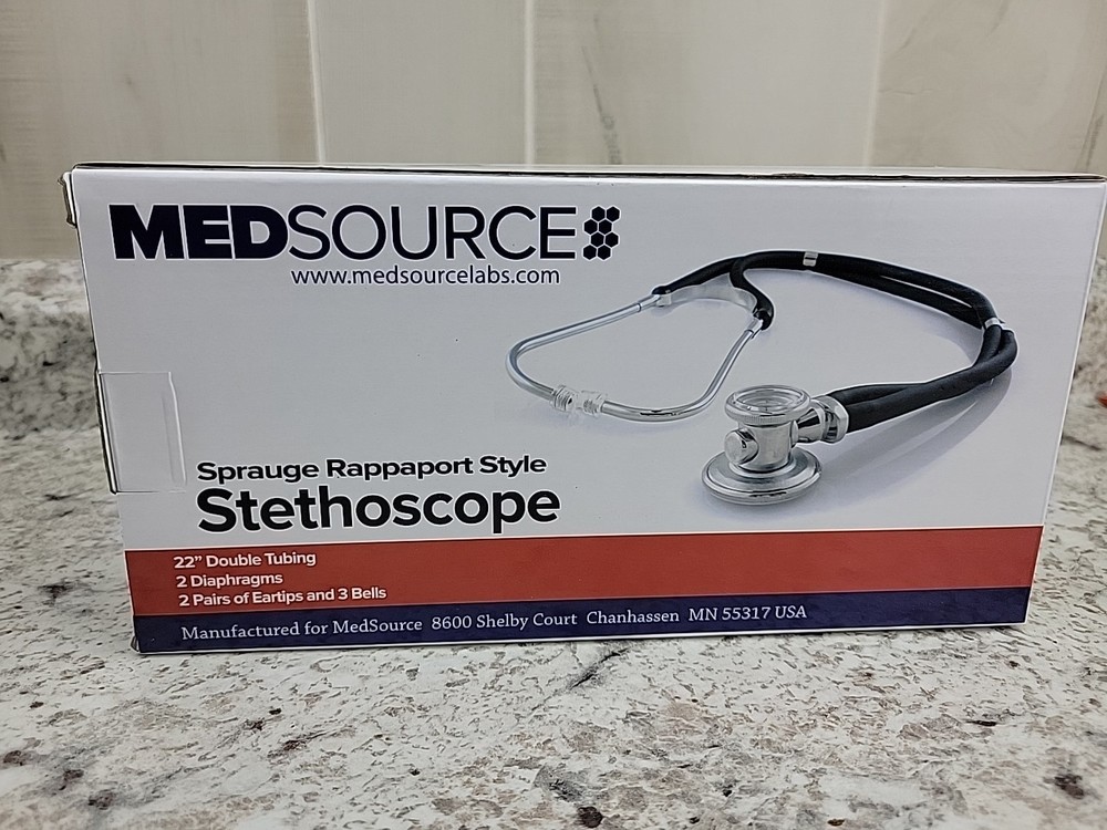 NIB MedSource Sprague Rappaport Style Stethoscope