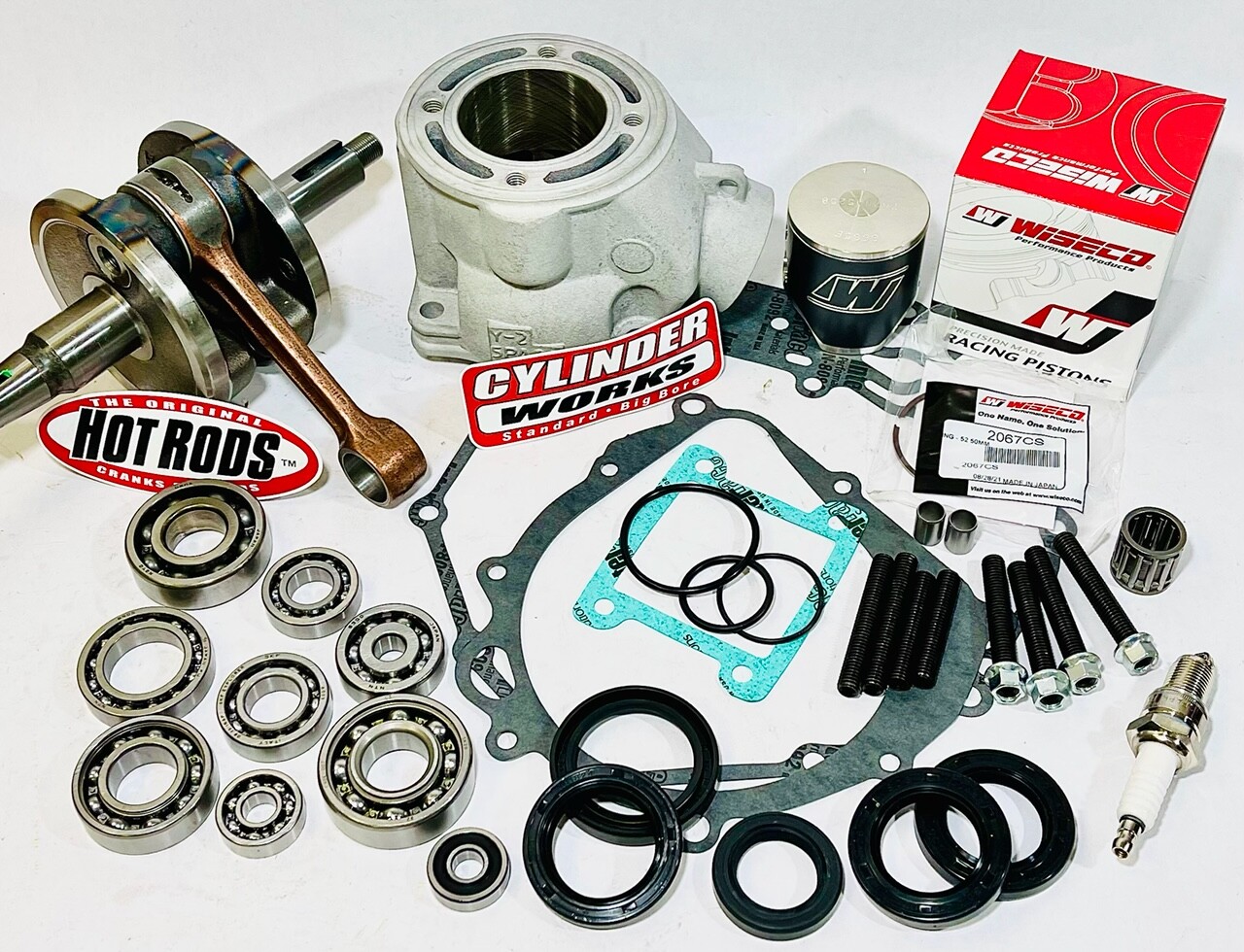 02-18 YZ85 YZ 85 YZ-85 Cylinder Crank Complete Rebuilt Motor Engine Rebuild Kit