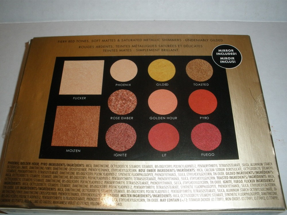 New Milani Gilded Ember Hyper-Pigmented Eye & Face Palette