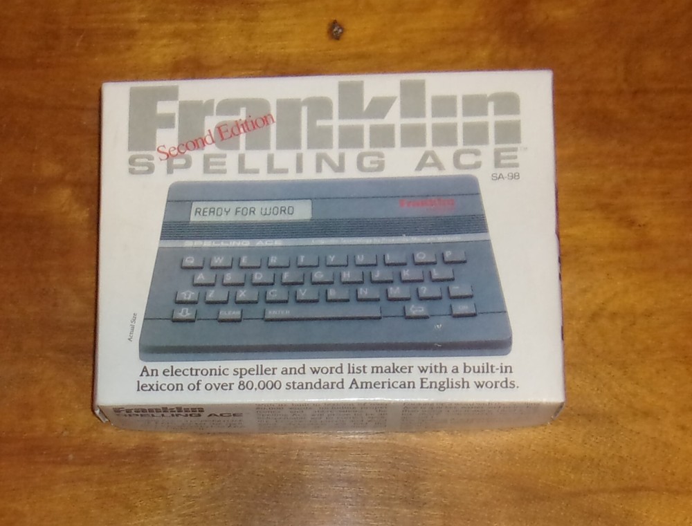 Franklin Spelling Ace SA-98 Second Edition - Tested