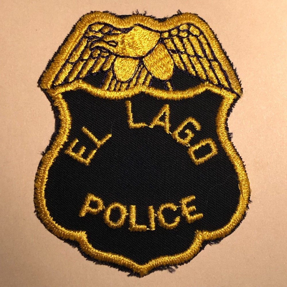 El Lago Police patch TEXAS