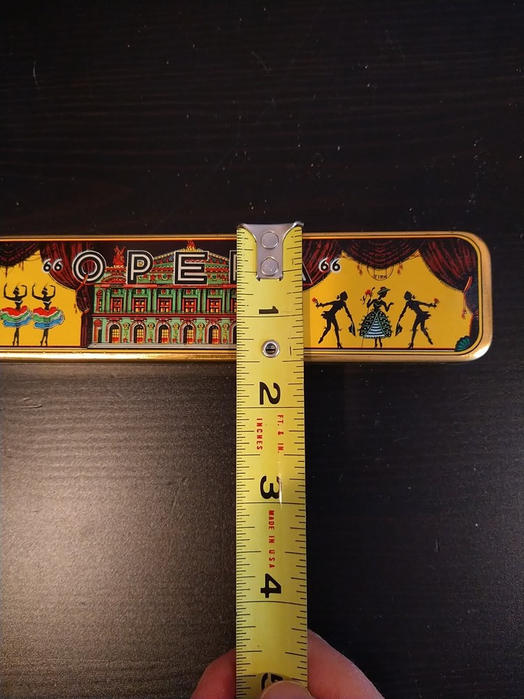 VINTAGE MUSIC OPERA HARMONICA WEST GERMANY IN TIN BOX