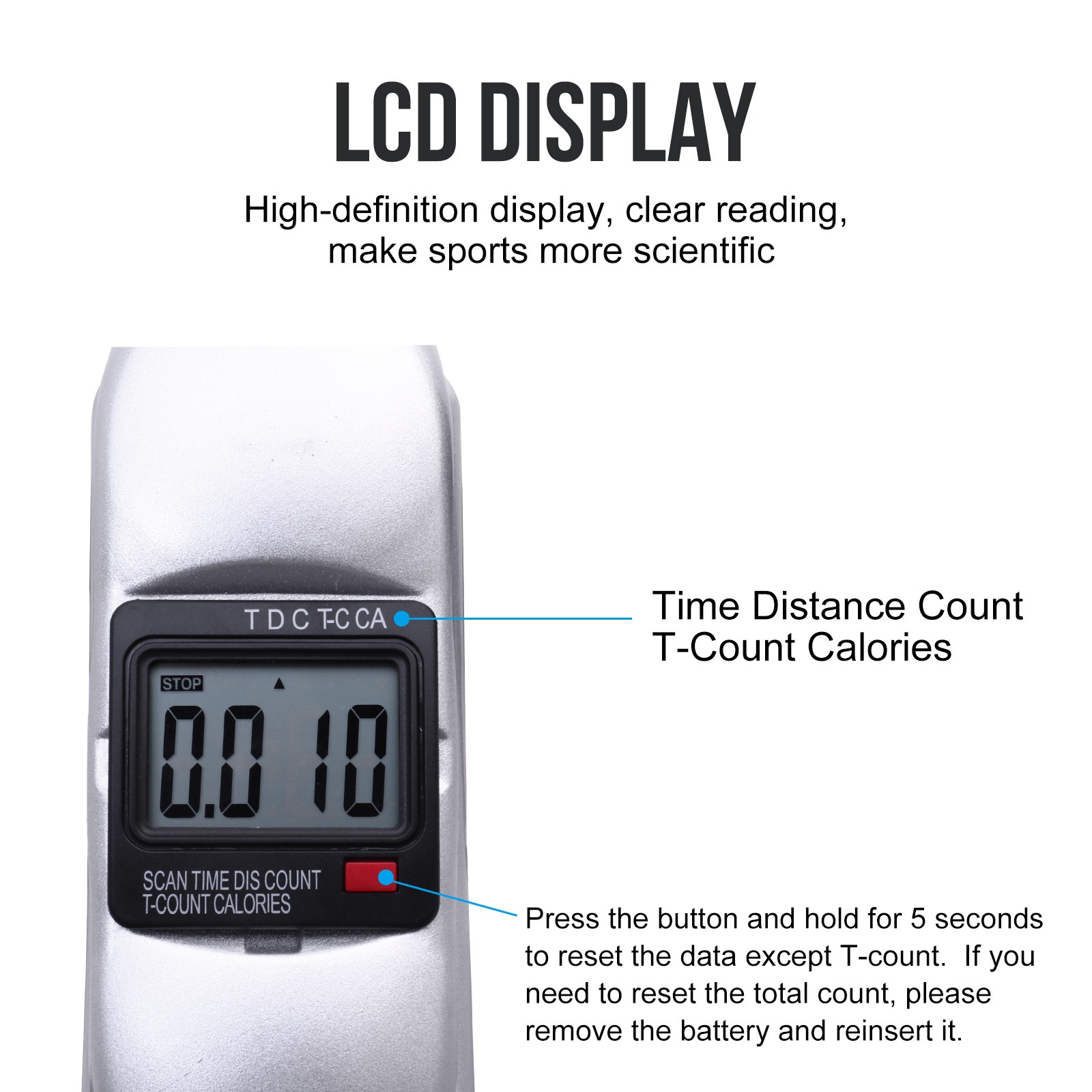 Portable Mini Cycle Bike Foot Pedal Exercise Machine Arm Leg Recovery Peddle US