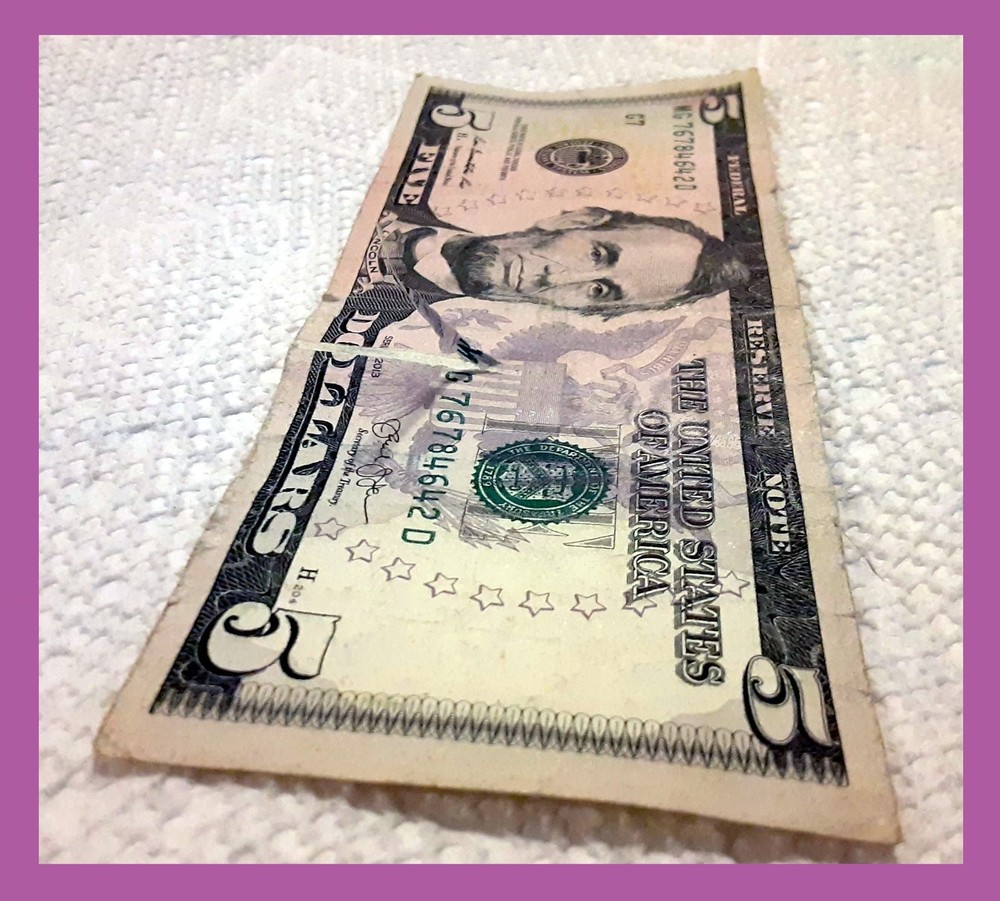 Mint Error Five Dollar Bill (Includes Video)