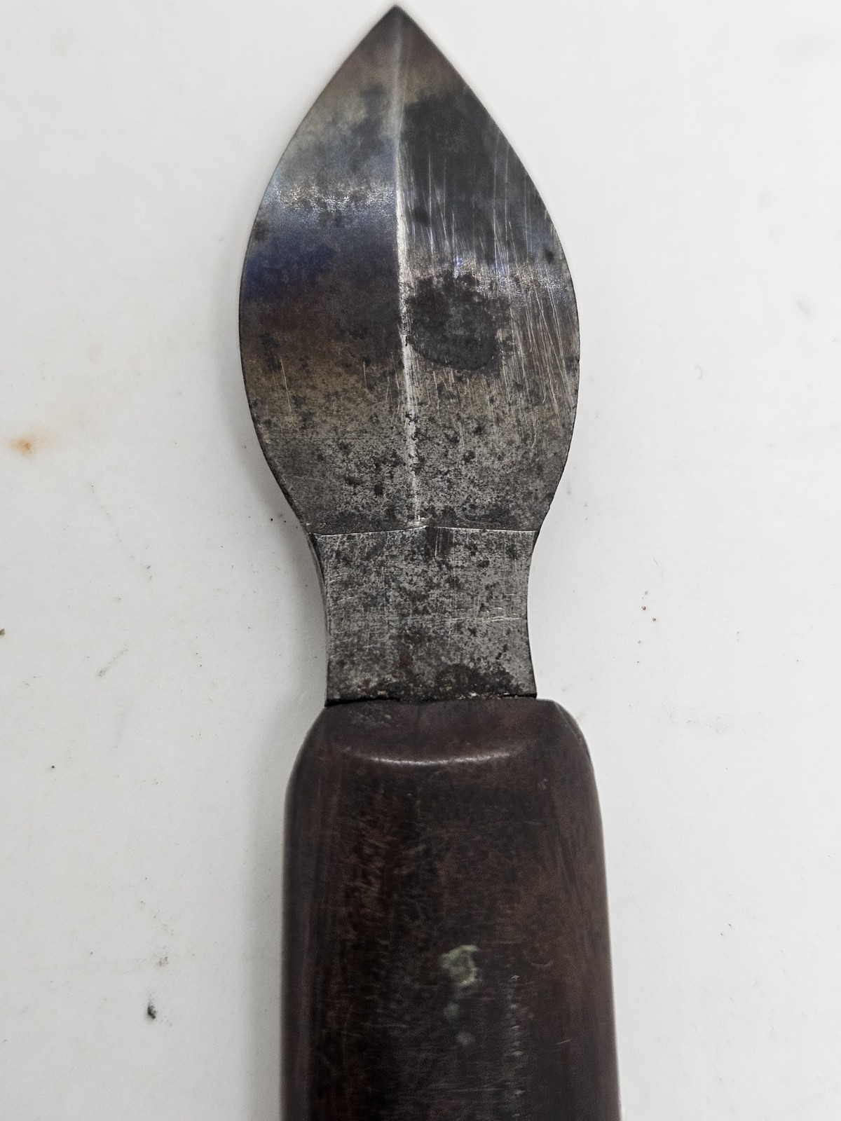 Antique 1800's Single Blade Barber's Bloodletting Quack Medical Scalpel Fleam