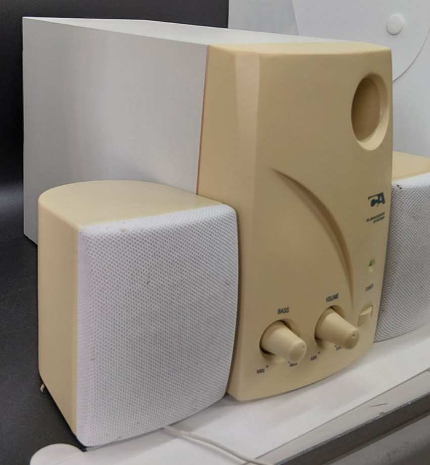 Vintage Altec Lansing Computer Speaker System - With Subwoofer
