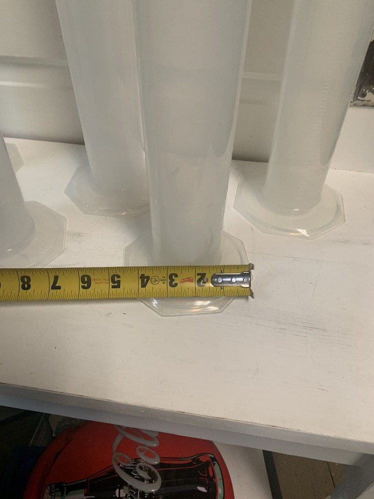 Eisco Labs 1000ml Measuring Cylinder, Class B - Polypropylene