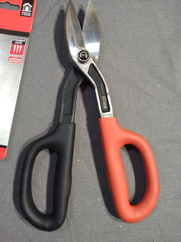 Wiss A11N Straight Pattern Tinner's Snip, 9-3/4"